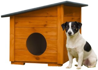 BUDA DREWNIANA OCIEPLANA DLA PSA KOTA PREMIUM S MAŁA PINIA