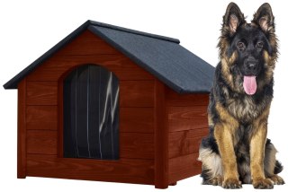 BUDA DREWNIANA OCIEPLANA DLA PSA PREMIUM XXL BARDZO DUŻA 106x88x97 PALISAND