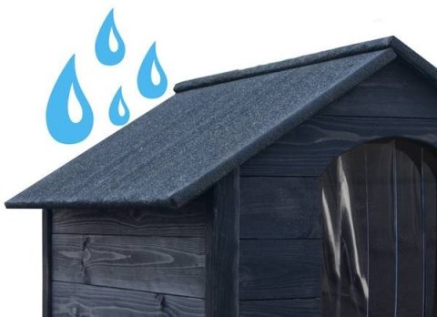 BUDA DREWNIANA OCIEPLANA DLA PSA PREMIUM XL DUŻA 103x71x85 HEBAN