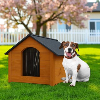 BUDA DREWNIANA OCIEPLANA DLA PSA PREMIUM L ŚREDNIA 85x60x60 PINIA