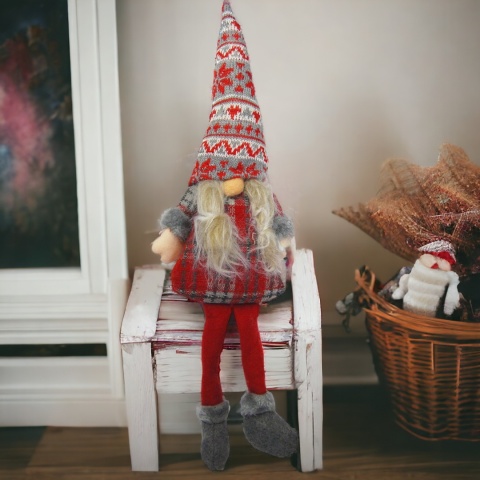 Figurka świąteczna SKRZAT 45cm ozdoba zawieszka choinkowa