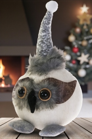 Figurka świąteczna Sowa 26cm