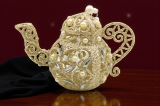 Figurka zawieszka bombka choinkowa Leila 10cm