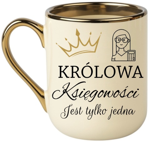 Kubek PREMIUM oryginalny śmieszny prezent dla KSIĘGOWEJ
