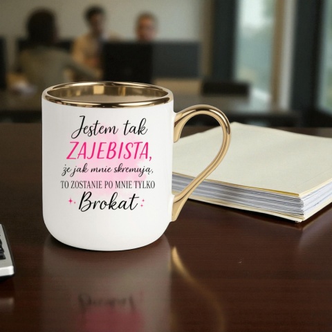 Kubek PREMIUM oryginalny śmieszny prezent dla PRZYJACIÓŁKI KOLEŻANKI