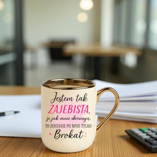 Kubek PREMIUM oryginalny śmieszny prezent dla PRZYJACIÓŁKI KOLEŻANKI