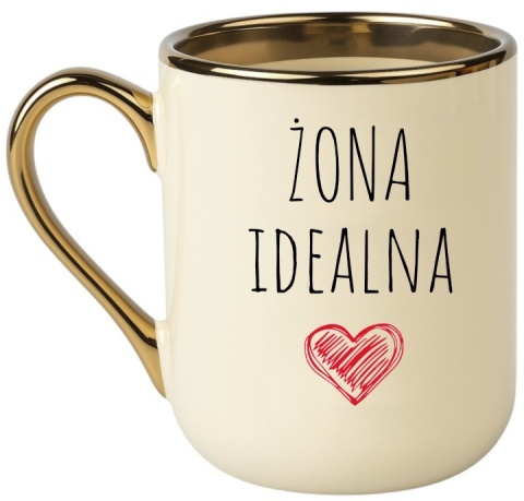 Kubek PREMIUM oryginalny śmieszny prezent dla ŻONY Żona Idealna