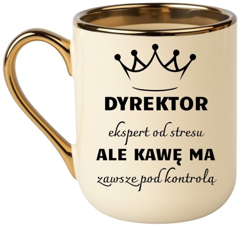 Kubek PREMIUM śmieszny prezent dla DYREKTORA ekskluzywny upominek