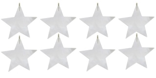 Kurtyna Gwiazdki LED Lampki Świąteczne Dekoracyjne 8L