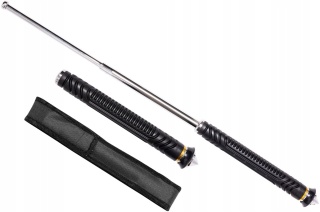 PAŁKA TELESKOPOWA BSH ADVENTURE METALOWA ROZKŁADANA ETUI ZBIJAK 655mm