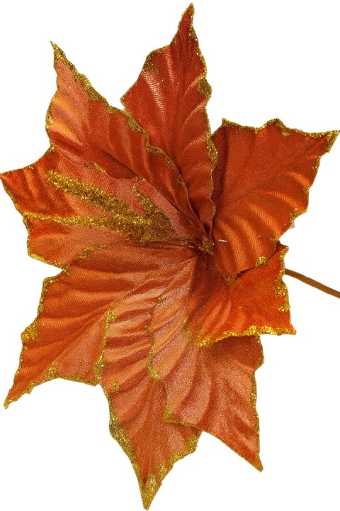 Świąteczna gałązka dekoracyjna KWIAT ozdoba