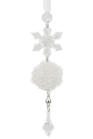 Bombka zawieszka choinkowa kostka ozdoba świąteczna