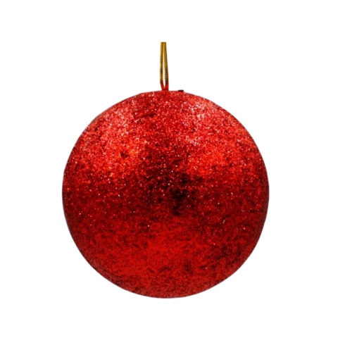 Bombki choinkowe styropianowe ozdoby świąteczne 6cm 6szt czerwony