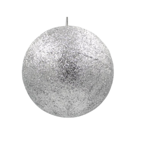Bombki choinkowe styropianowe ozdoby świąteczne 6cm 6szt srebrny