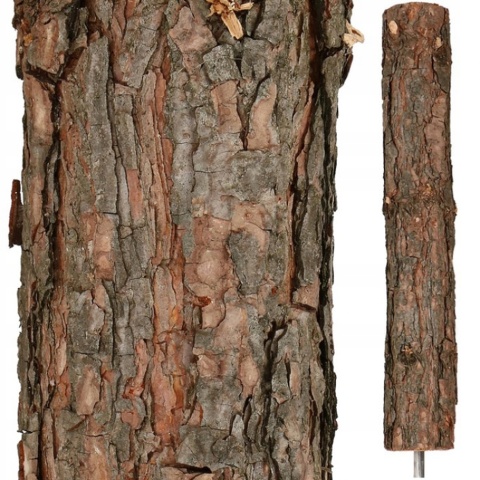 Choinka sztuczna na pniu SOSNA SZRONIONA 220cm