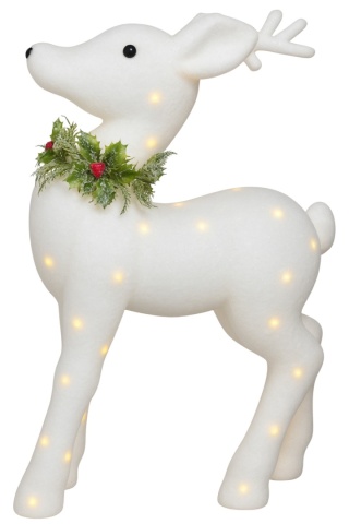 Figurka JELEŃ DUŻY 80cm podświetlany LED świecąca dekoracja świąteczna