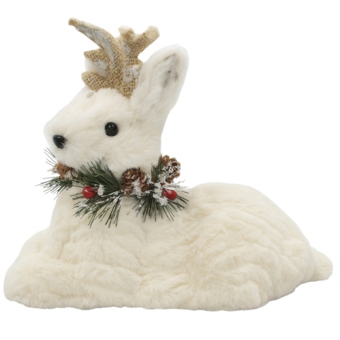 Figurka ozdobna dekoracja świąteczna RENIFER 20cm