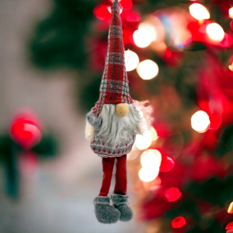 Figurka świąteczna SKRZAT 45cm ozdoba zawieszka choinkowa