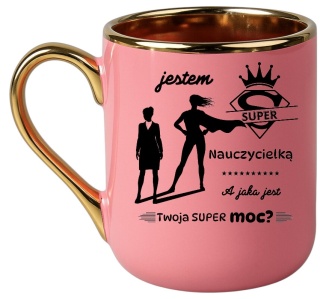 Kubek PREMIUM oryginalny prezent dla NAUCZYCIELKI WYCHOWAWCZYNI PEDAGOGA