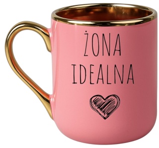 Kubek PREMIUM oryginalny śmieszny prezent dla ŻONY Żona Idealna
