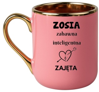 Kubek PREMIUM prezent dla KOLEŻANKI PRZYJACIÓŁKI z imieniem oryginalny upominek