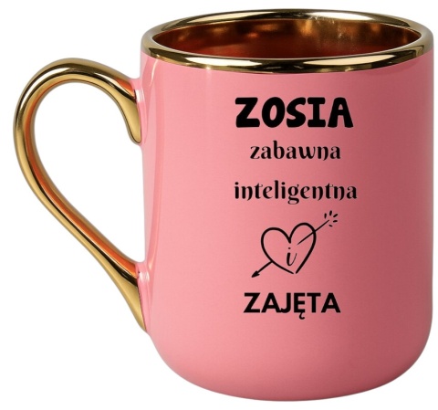 Kubek PREMIUM prezent dla KOLEŻANKI PRZYJACIÓŁKI z imieniem oryginalny upominek