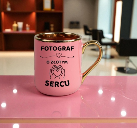 Kubek PREMIUM z dedykacją wyjątkowy elegancki prezent dla FOTOGRAFA