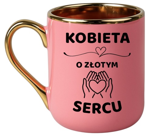 Kubek PREMIUM z dedykacją wyjątkowy elegancki prezent dla KOBIETY