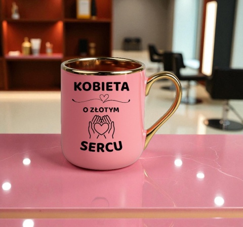 Kubek PREMIUM z dedykacją wyjątkowy elegancki prezent dla KOBIETY