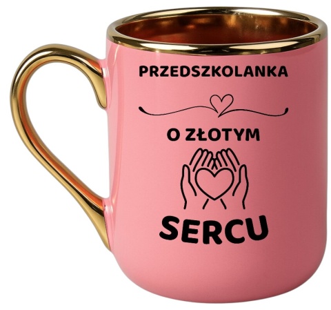 Kubek PREMIUM z dedykacją wyjątkowy elegancki prezent dla PRZEDSZKOLANKI