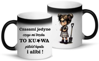 Kubek magiczny oryginalny śmieszny prezent dla KOLEŻANKI DZIEWCZYNY KOBIETY