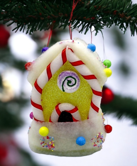 Ozdoba dekoracja świąteczna zawieszka choinkowa stroik 19cm