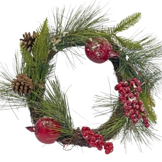 Stroik wianek świąteczny ozdoba dekoracja na Boże Narodzenie