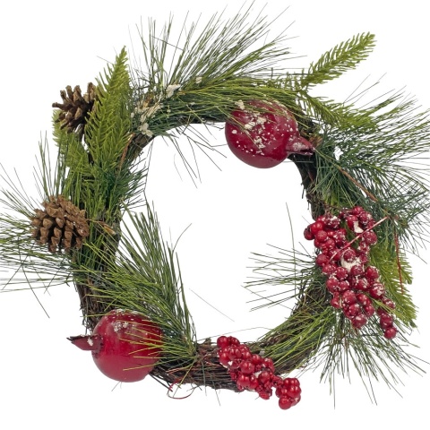 Stroik wianek świąteczny ozdoba dekoracja na Boże Narodzenie