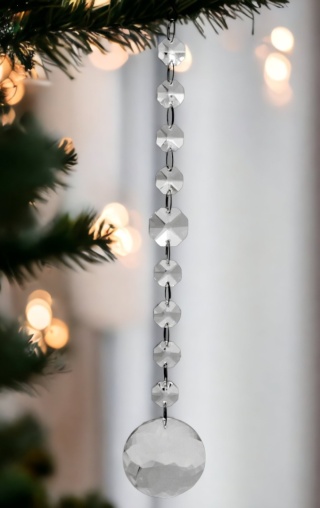 Zawieszka na choinkę ozdoba świąteczna AKRYL dekoracja 26cm