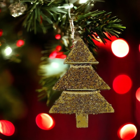 Zawieszka ozdoba choinkowa świąteczna CHOINKA