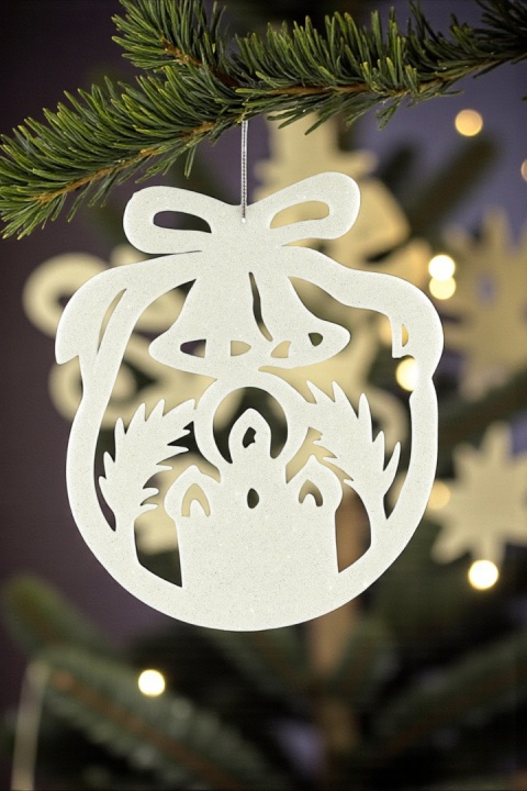 Zawieszki choinkowe ozdoba świąteczna dekoracja na choinkę 4szt