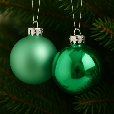 Bombki choinkowe 3cm zestaw 24szt ozdoba bombka na choinkę miętowy