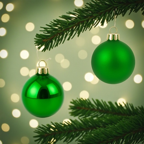 Bombki choinkowe 4cm zestaw 30szt ozdoba bombka na choinkę zielony