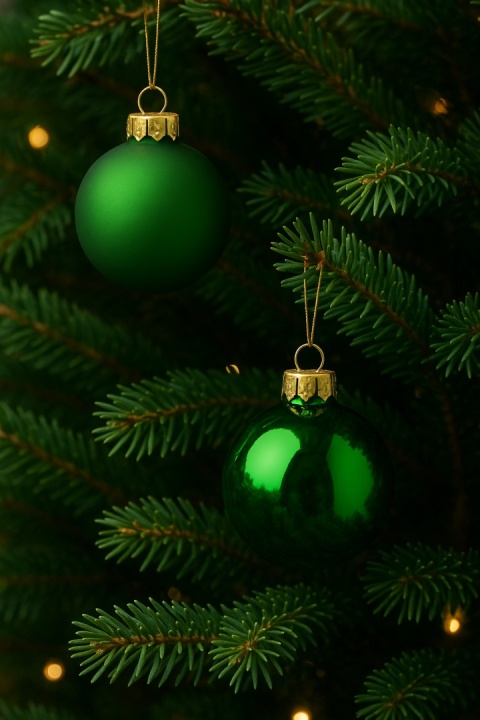 Bombki choinkowe 4cm zestaw 30szt ozdoba bombka na choinkę zielony