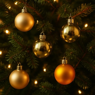 Bombki choinkowe 4cm zestaw 30szt ozdoba bombka na choinkę złoty