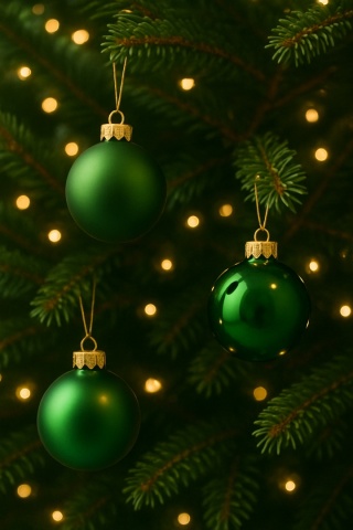Bombki choinkowe 6cm zestaw 30szt ozdoba bombka na choinkę zielony