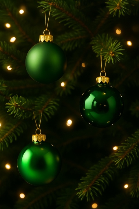 Bombki choinkowe 6cm zestaw 30szt ozdoba bombka na choinkę zielony