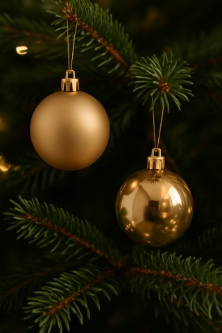 Bombki choinkowe 8cm zestaw 15szt ozdoba bombka na choinkę mocca