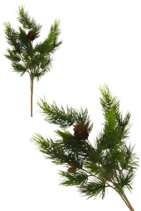 Dekoracja świąteczna ozdoba gałązka sztuczna stroik 43cm