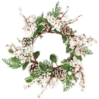 Dekoracja świąteczna ozdoba piękny stroik 32cm