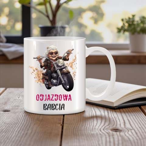 Poduszka i kubek zestaw prezent DZIEŃ BABCI urodziny imieniny Babcia