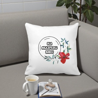 Poduszka i kubek zestaw prezent DZIEŃ BABCI urodziny imieniny Babcia