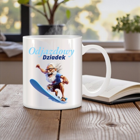 Poduszka i kubek zestaw prezent DZIEŃ DZIADKA urodziny imieniny Dziadek