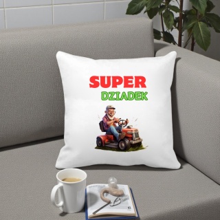 Poduszka i kubek zestaw prezent DZIEŃ DZIADKA urodziny imieniny Dziadek